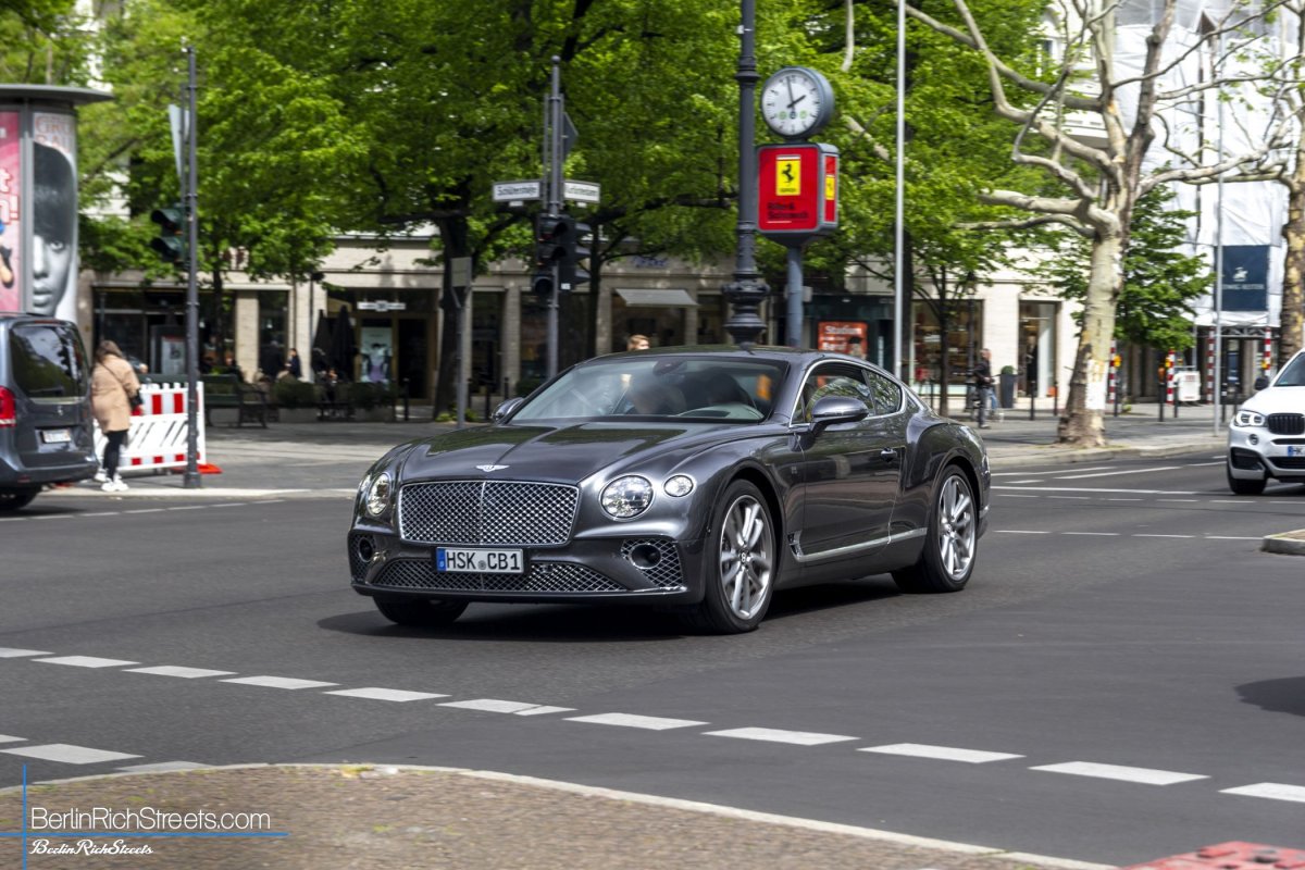 Bentley Continental GT (2018) spotted in Berlin — BerlinRichStreets